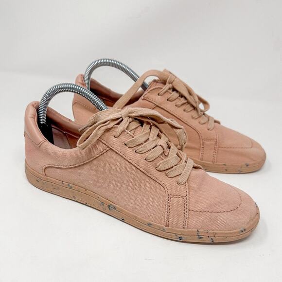 NEW Treasure & Bond Monroe Dusty Pink Canvas Lace Up Sneaker Size 8.5, MSRP $80 - Picture 6 of 11